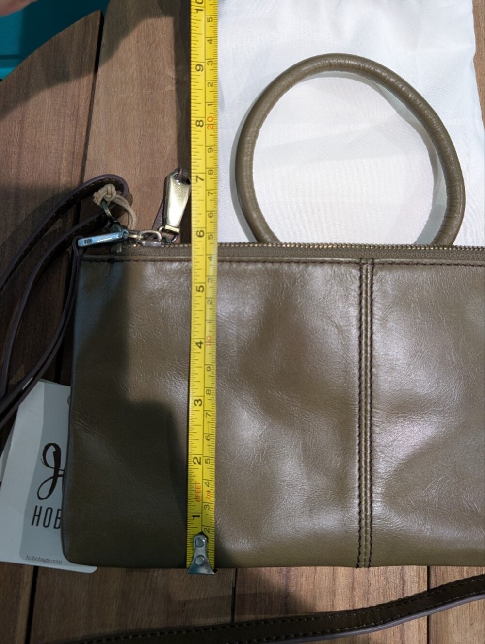 NWT HOBO Sable Crossbody In Olive Veil - Picture 11 of 11